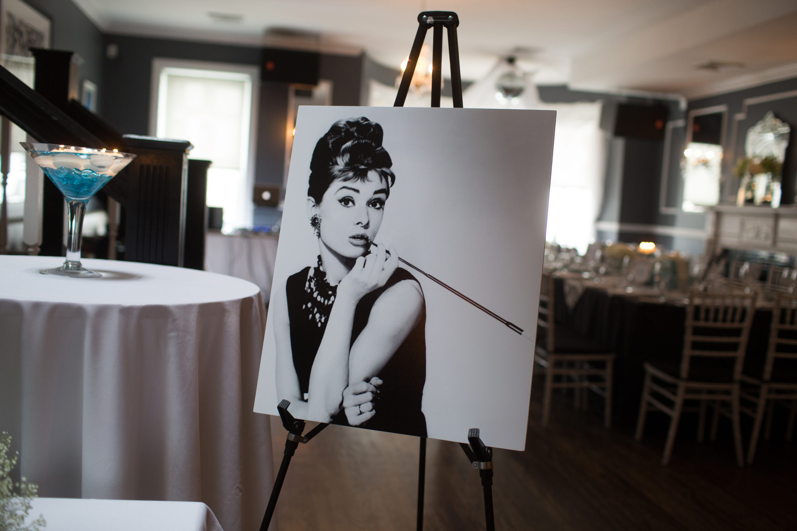 Audrey Hepburn themed party