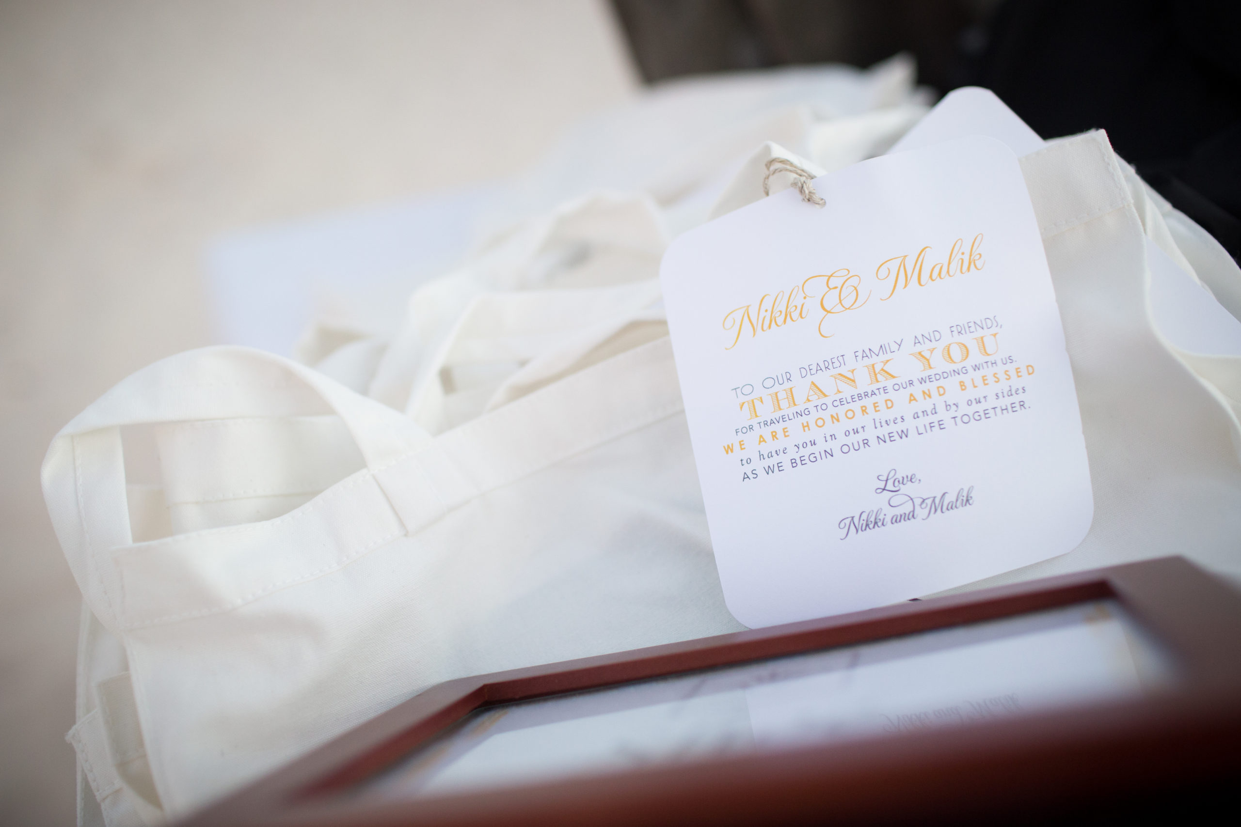 wedding welcome bag
